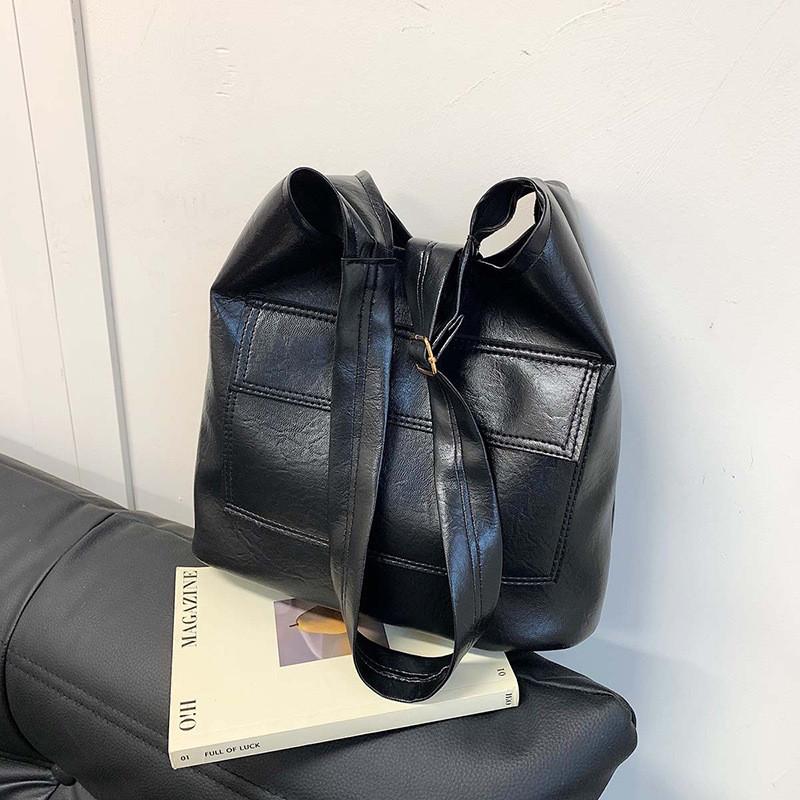 Fashionable Versatile Large Capacity Korean Style Tote Bag For Work And Casual Use