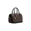 Coach Rowan 25 Classic Monogram Zip Closure Canvas And Leather Boston Bag Women Shoulder Bag Brown CH280-IMAA8