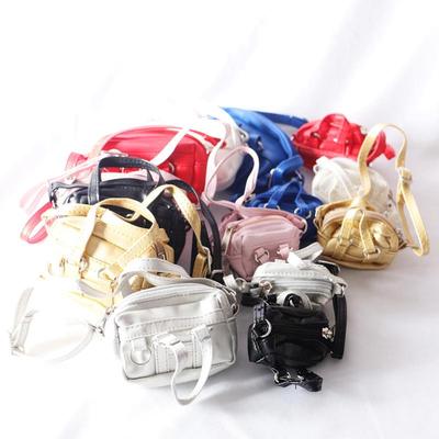 Dollhouse BJD Single Shoulder Crossbody Bag & Miniature Model Clothing for OB11 Scene Accessories
