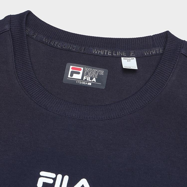 New FILA ORIGINALE Sweatshirt Men's Secret Mirror Blue F11M519213F-DB