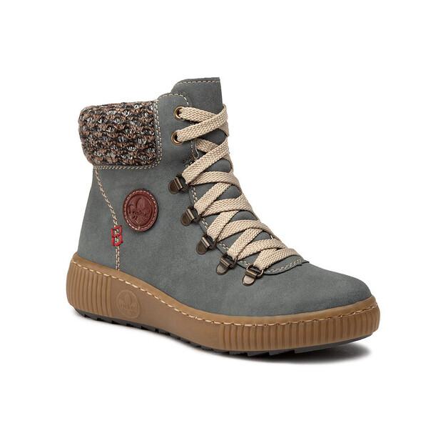 Rieker Z6648-14 Ankle Boots, Blue