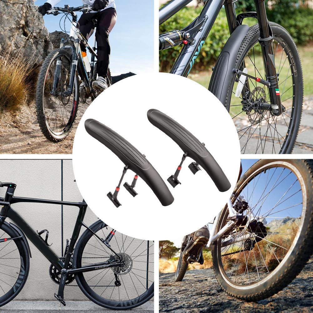 Bicycle Mudguard Adjustable Gravel Road Bike Mudguard Quick Release Road Bike Rear Front Fender Universal Mudguard Bike Parts