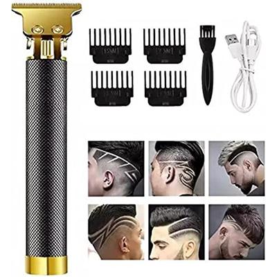 Hairdresser Electric Men's Barber Professional Waterproof Blade T Shaver Electric Barber 4 Combs - Family And Men's Barber Guide