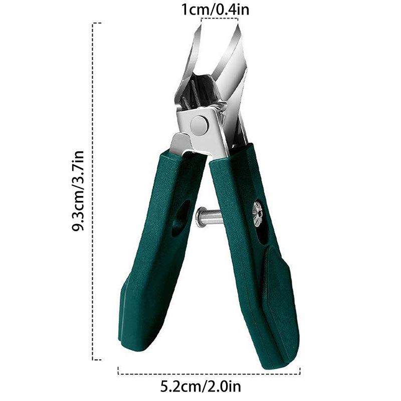 Anti-Spritz Nagelknipser Edelstahl Eingewachsener Zehennagel Nagelhautschneider Diagonalkneifer Haushalt Nageltrimmer Maniküre Werkzeuge