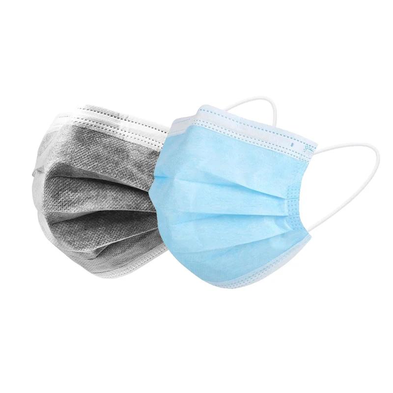 50pcs Disposable Face Masks Filter 3 Layer Ply Mask Non-wove Anti-dust Mask Sanitary Mascarillas Safety Face Masks Respirator