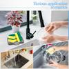 BokWin 1 Pack Silica Gel Soap Dish with Drain, Self Draining Soap Tray for Shower, Bathroom and Kitchen Sink Organizer, Bar Soap Holder, Grey,
