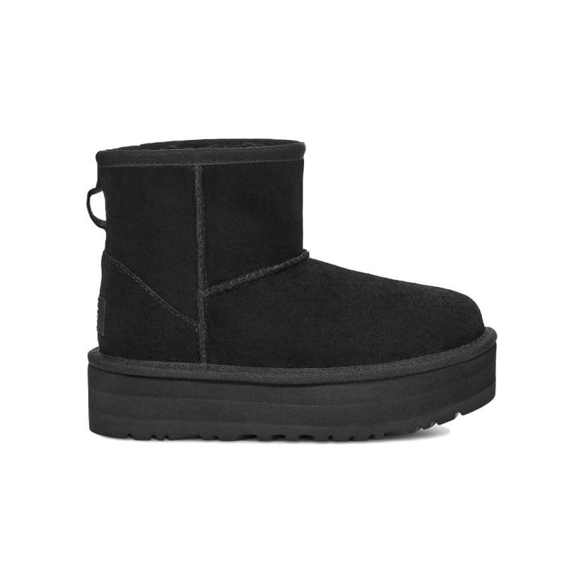 UGG Classic Mini Platform Boot Black (Kids) Kids Sneakers 1143700K-BLK