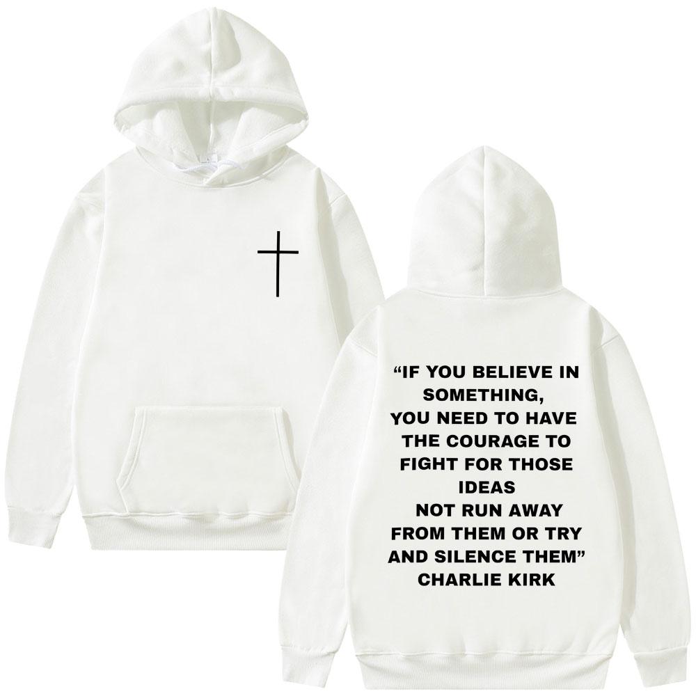 Christian Jesus Charlie Kirk Freedom Hoodie Men Women Tribute Memorial Hero Hoody Sweatshirt Patriotic Activism Hoodies