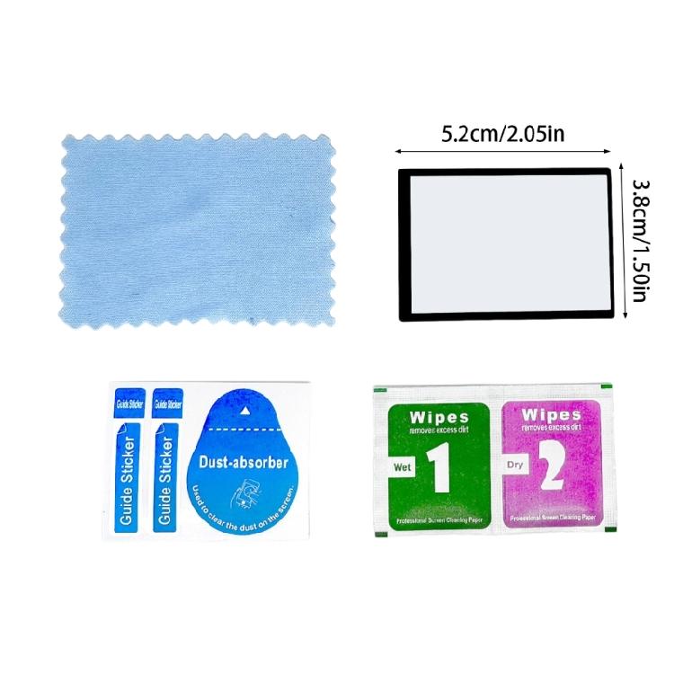 Anti Fingerprints Tempered Glass Film Screen Protector For 360 X5 Camera 9H Hardness Impacts Resistant Films