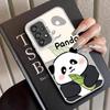 Case for Samsung Galaxy A13 A14 A35 A15 A16 A34 A12 A17 A20s A31 A26 A21s A23 A24 A25 Phone Cover Cute Cartoon Panda