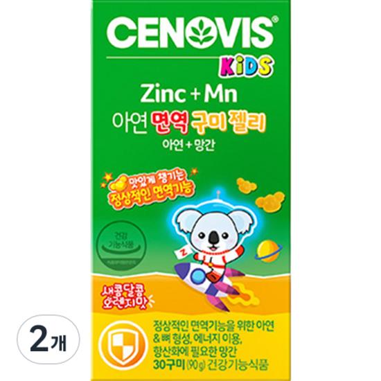 

Cenovis Kids Zinc Immune Gummy Jelly 90g, 90g, 2 pieces,Korean health food
