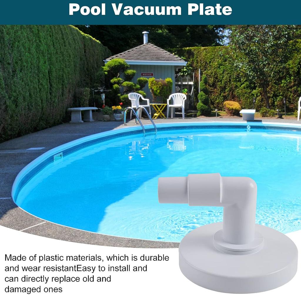 Swimming Pool Hose Cuff Skimmer Adapter Pool Cleaning Tool Vacuum Plate Replacement Skimmer Basket Compatible for SP1096