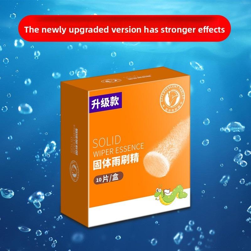 

Автомобильные таблетки для воды, шипучие, твердая жидкость для стеклоомывателя, суперконцентрированная жидкость с мощным дезинфицирующим действием оранжевый