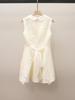 High-End Women's Spring Beaded Lace Patchwork Dress