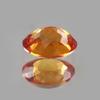 Natural 11 Ct Ceylon Orange Sapphire Oval Cut Certified Loose Gemstone