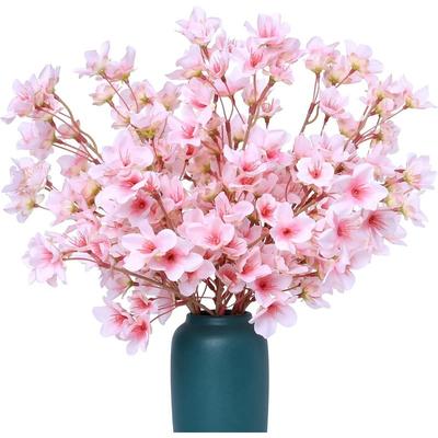 40cm Artificial Cherry Blossom Branch Silk Simulation Flower For Home Room Vase Decoration DIY Wedding Decor Bridal Bouquet