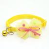 Pet Bead Bow Collar Bell Collar Pet Accessories Cat Puppy Collar