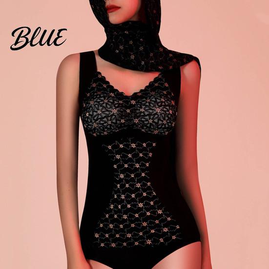 V-neck Padded Vest German Velvet Pads Seamless with Chest Women Bottoming Sleeveless Thick Thermal Base