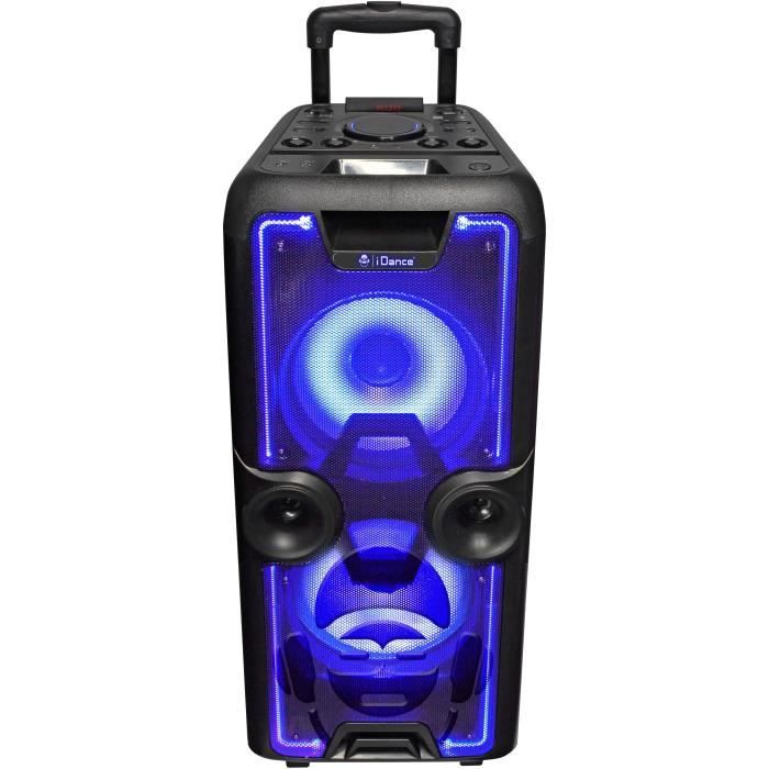 Altoparlante party Mpman enceinte megabox 2000 - 400W - bluetooth - usb - mp3 - aux - in