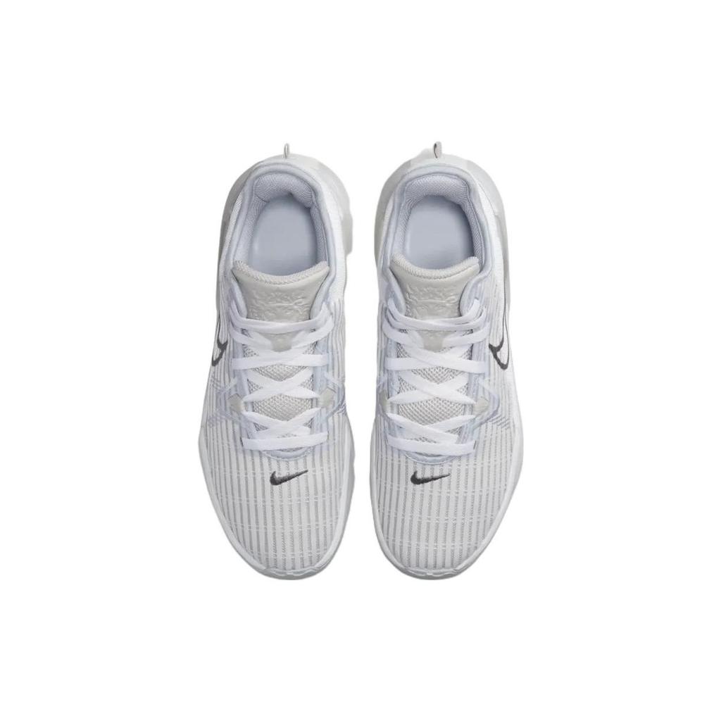 Nike LeBron Witness 6 Summit White Metallic Pewter Męskie Sneakersy Light-Bone Aura CZ4052-102