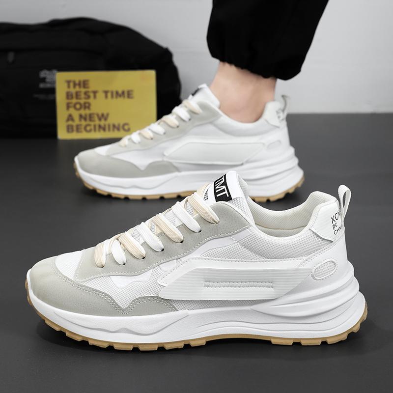 Shoes for Men Casual Sneaker Loafers Platform Sports Shoes Male Sneakers Skateboard Sports and Leisure Ventilate Wear-resistant