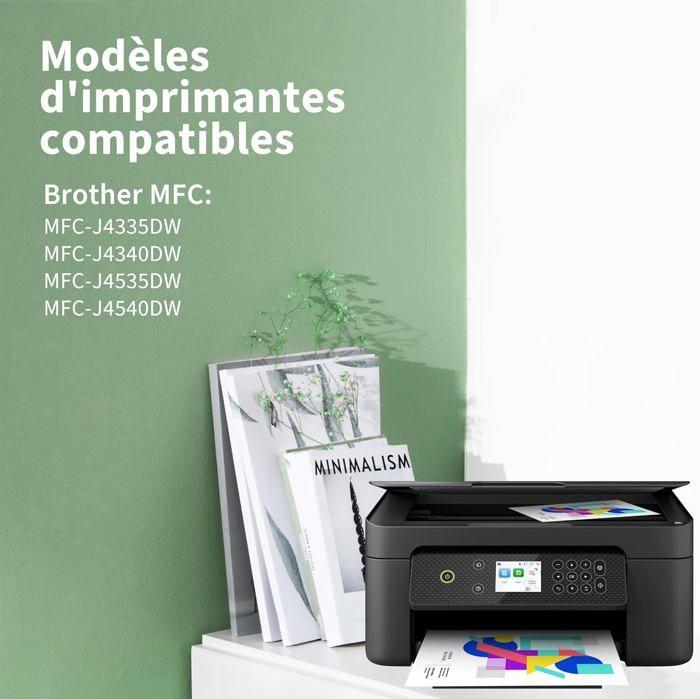 Cartouche d'Encre Compatible - ABIESSENCE - LC426 - Multipack 4 Cartouches - Rendement Élevé - Testé 100%