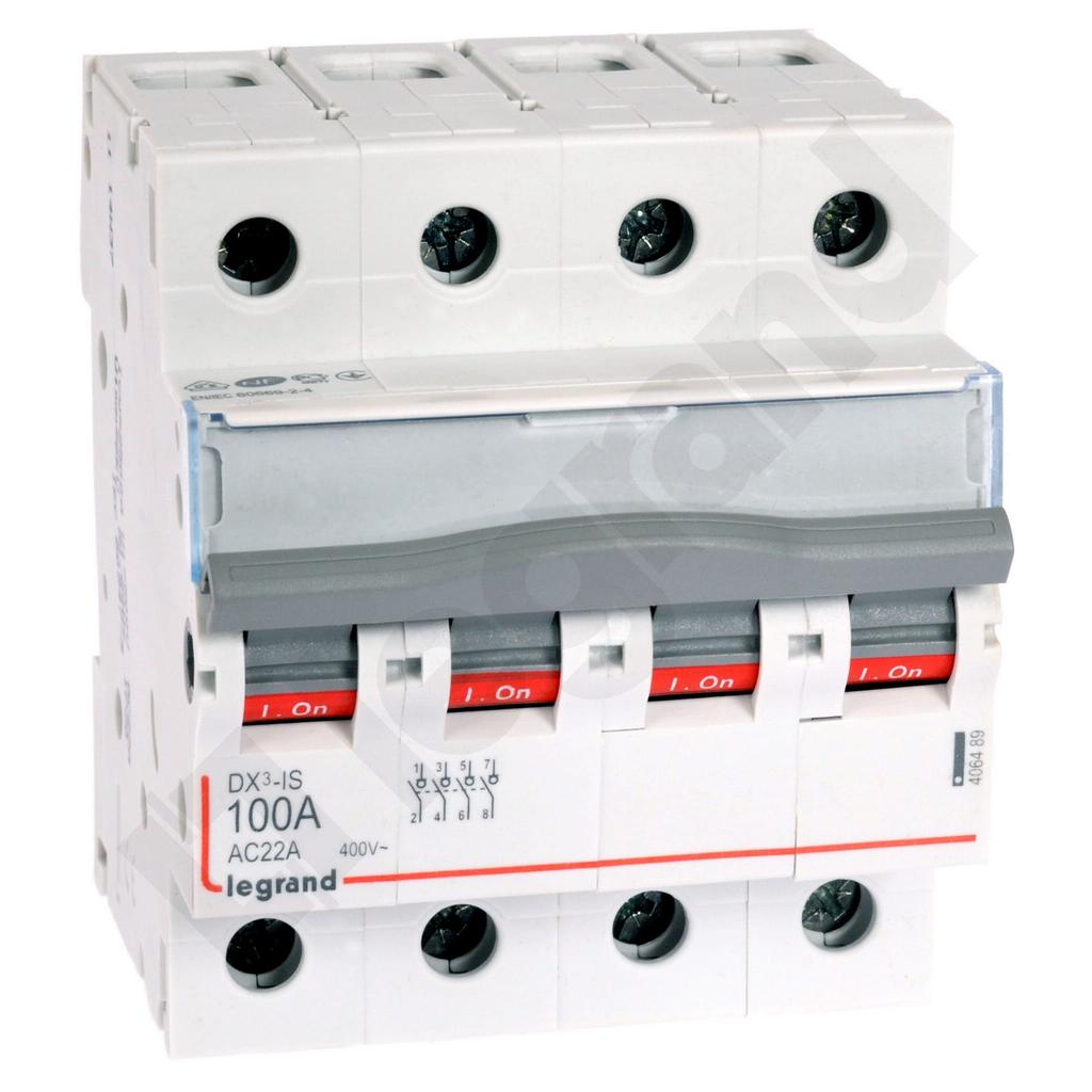 Isolator 100A 4P FR 304 Legrand 406489
