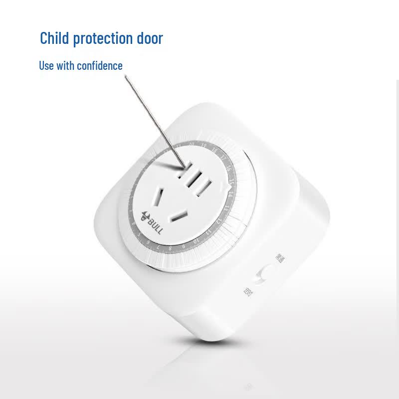 BULL Mechanical Timer Plug Socket CN Plug (adapter Included)