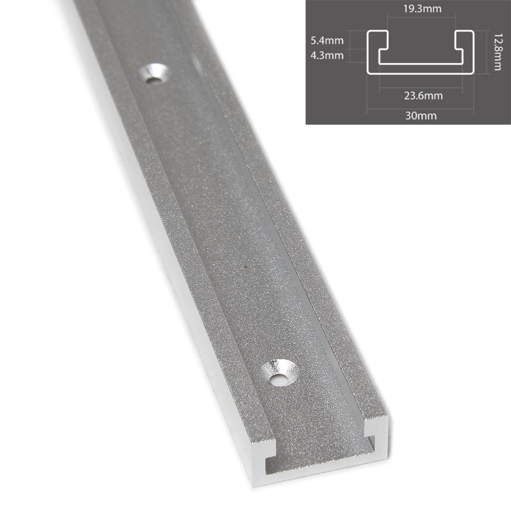 T-slot T-track Miter Track Jig Fixture Slot For Table Saw Router Table Bandsaws DIY Woodworking Tool 100-800mm Type-30