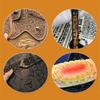 3 Leather Carving Tool 30 Replaceable Head 10 Carving Tracing Pattern Paper, Rotating Cutting Mat, Leather Working Tool