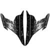 Motorcycle Front Fairing Winglets Aerodynamic Wing Cover Trim Spoiler Winglets Body Work Fairing for ADV160 2022-2023