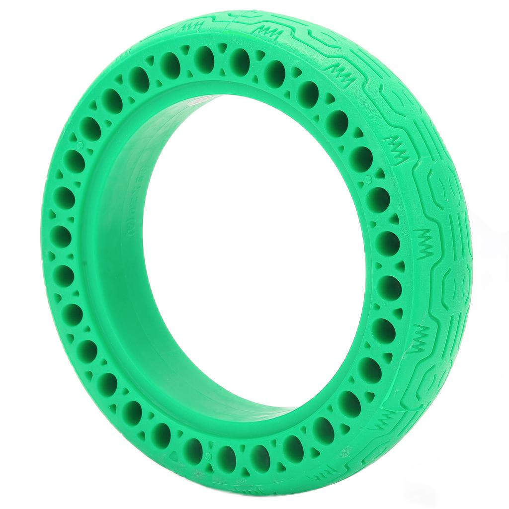 8.5x2.0 Electric Scooter Hollow Solid Tires Anti Puncture Non Slip Tyre for Xiaomi M365Green