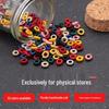 6mm Hand-Woven Triple-Layered Thickened Rope Bracelet with Circle Buckle for DIY Jewelry