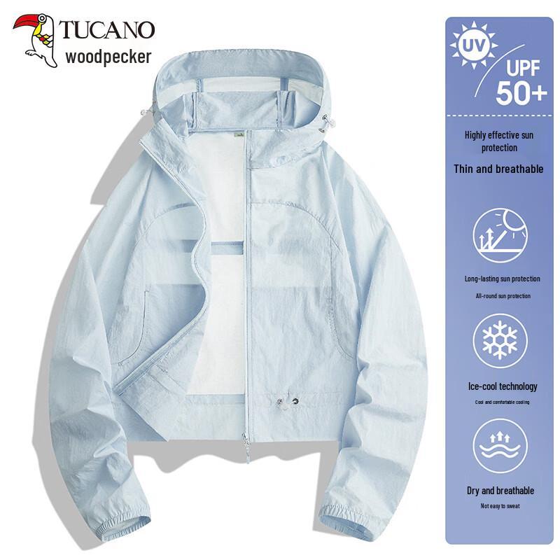TUCANO UV Protection Lightweight Hooded Short Jacket M