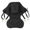 Adjustable Backrest Boating Seat Waterproof Pad Cushioned Back Support for Kayaking Canoeing Drifting Rafting