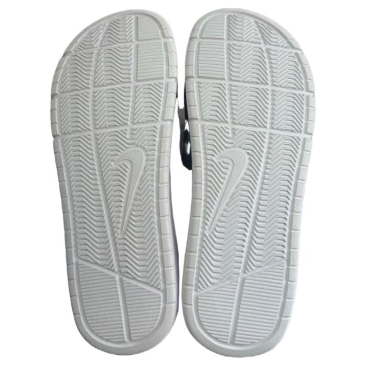 Nike Benassi Solarsoft Comfortable Versatile Non-Slip Odor-Resistant Shock-Absorbing Slide Sandals Men Sandals Black 431884-002