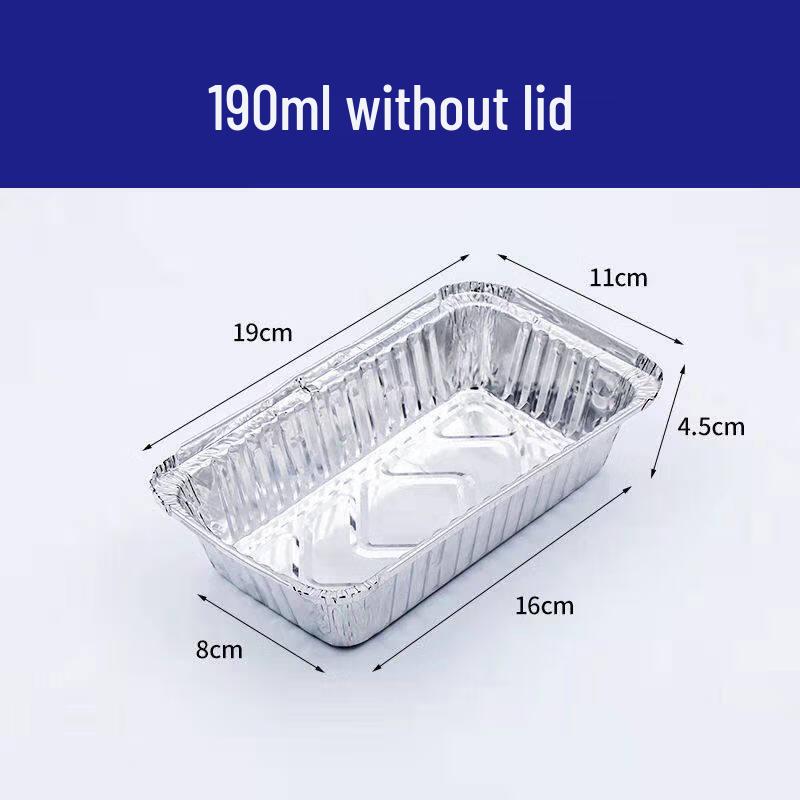 Kashicong Rectangular BBQ Aluminum Foil Trays