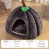 Four Seasons Semi-Enclosed Pet Nest: Warm, Thickened Bed for Cats and Dogs