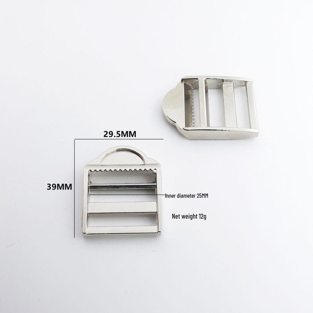 Zinc Alloy Adjustable Shoulder Strap Ladder Buckle for Schoolbags