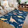 Kawaii Cartoon Dinosaur Carpet Parent-child Activities Area FloorMat Living Room Decor Sofa Rug Bedroom Bedside Rug Kitchen Mat