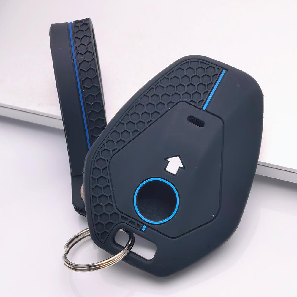 Key Fob Cover for BMW R1250GS R1200GS Motorrad F850GS F750GS K1600B K1600GT K1600GTL with Keychain Anti-Scratch Surface Shockproof Structure