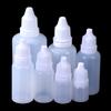 10Pcs 5/10/15/20/30/50Ml Empty Plastic Dropper Bottle Paint Beauty Oil Squeezable Refillable Bottle Cosmetics Storage Bottles