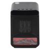 3D Flame Space Heater 4 Gears Timing Desktop Heater Fast Heating PTC Ceramic Heater for Bedroom Offi