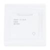 86x86mm Hotel Card Electric Switches Push Button Insert Electrical Power Control Panel with 3 Cards