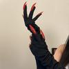 Halloween Claw Gloves Women Paw Gloves with Long Fingernails Cat