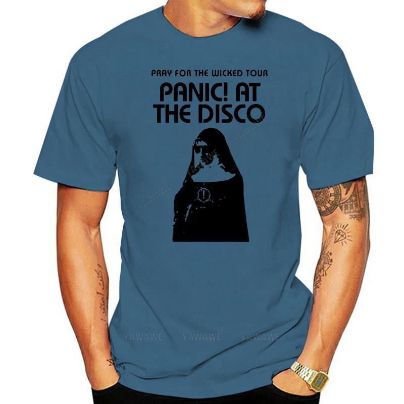 

Panic At The Disco Band Pray For The Wicked Tour Mens White TShirt Size S3XL Harajuku Tops Fashion Classic unisex TEE Shirt 4XL