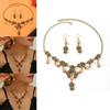 Pumpkin Skeleton Jewelry Collection With Gold Plated Alloy For Halloween Party Accessories