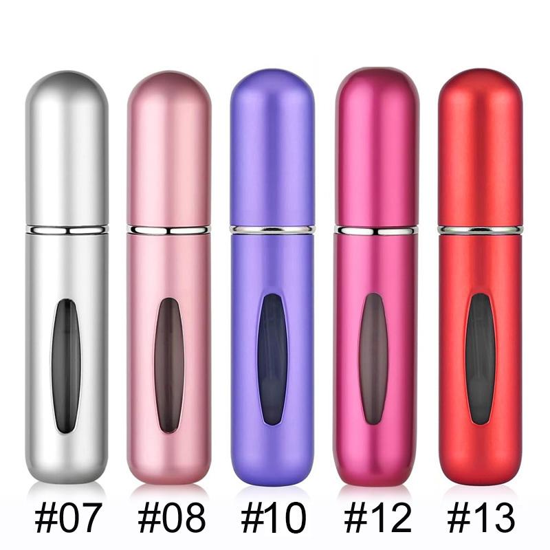 1/5/10PCS 5ml Portable Perfume Atomizer Mini Perfume Bottle Sample Spray Bottle Dispenser Cosmetic Travel Container