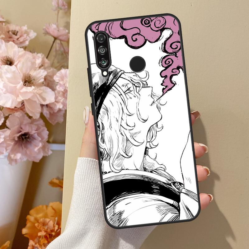 Ukiyoe mononoke Kusuriuri For Honor 50 Pro Phone Case For Huawei Nova 5T P Smart Z 2019 P20 P30 P40 Lite P50 Pro