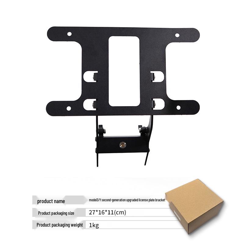

Lockable, Detachable License Plate Bracket for Tesla Model 3/Y